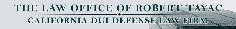 California Drunk Driving Defense